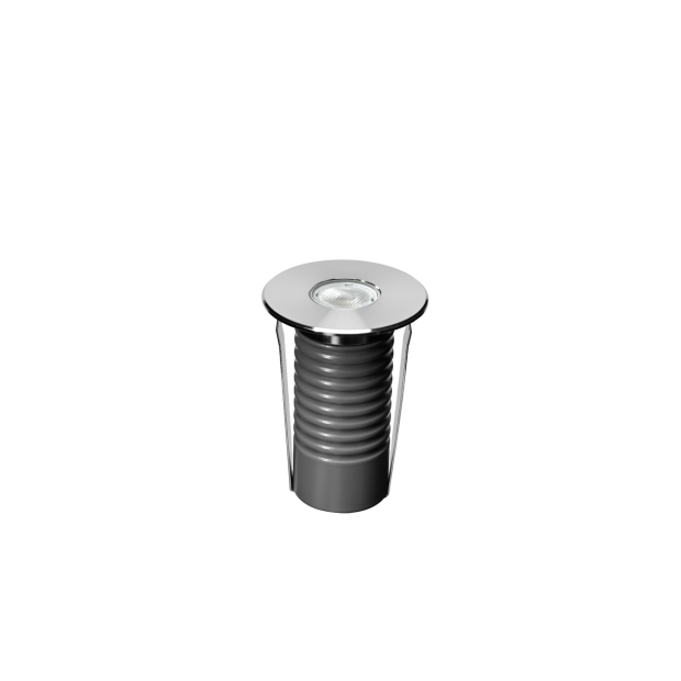 Architectural Outdoor Lighting small style inground LED light 02YBRB0157B installed in pathway
