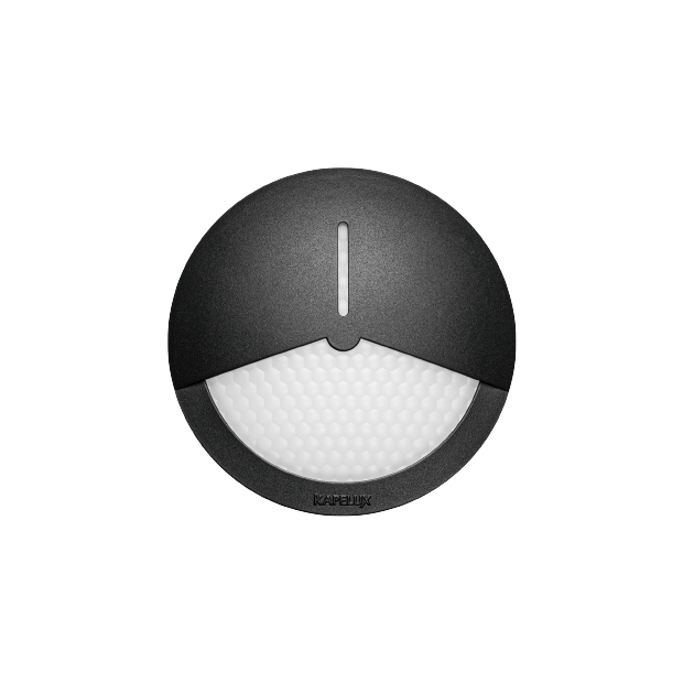 Kapelux 01KTD3032 recessed landscape wall light installed in exterior wall