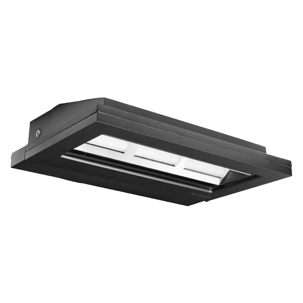 Surface Mounting Asymmetrical Wall Washer Architectural Outdoor Lighting Kapelux 07HKBC2157 façade lighting