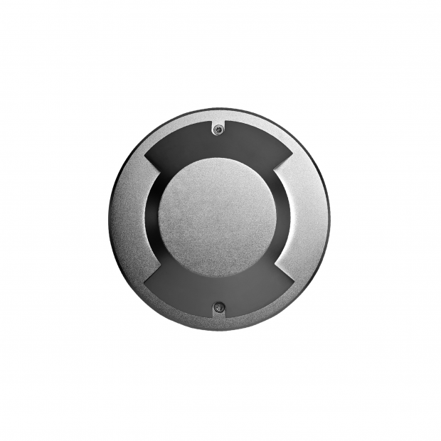 Architectural outdoor lighting inground drive over LED light Kapelux 02BKS2E1035 for landscape pathways and architectural projects