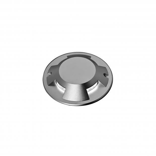 Architectural outdoor lighting Kapelux drive-over inground LED light 02CU4E0157 for landscape and façade illumination
