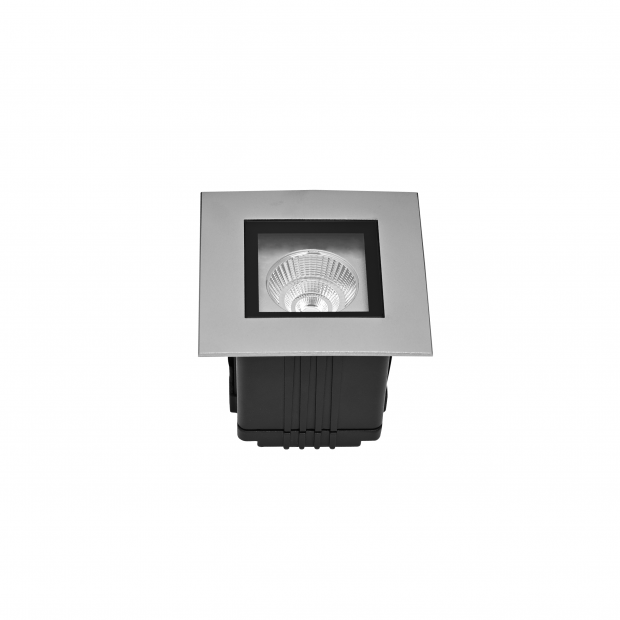 Kapelux asymmetrical inground light 02HDR0126 architectural outdoor lighting fixture for façade and landscape illumination