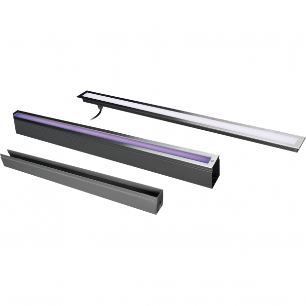 Architectural Outdoor Lighting Soft Beam Inground Light Kapelux 02RLBD9634 recessed landscape LED ground light