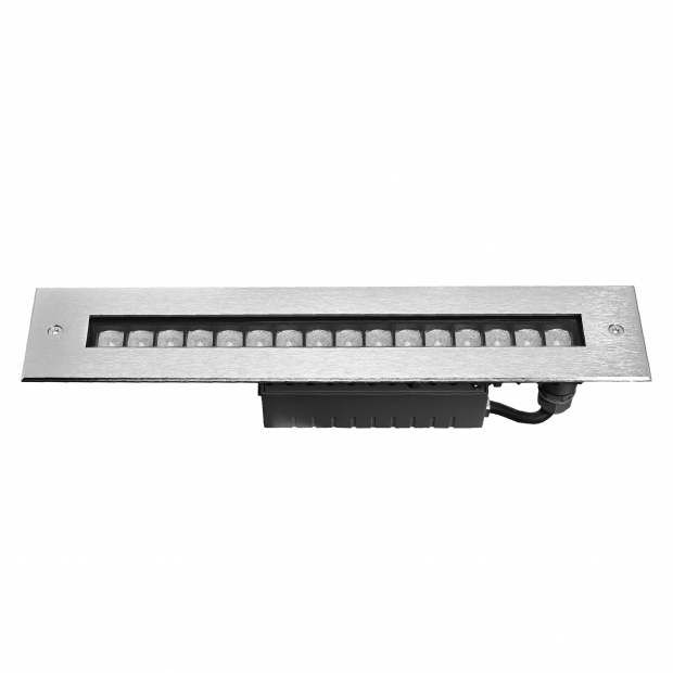 Kapelux anti glare strong beam symmetrical inground architectural outdoor lighting fixture model 02FLB1634