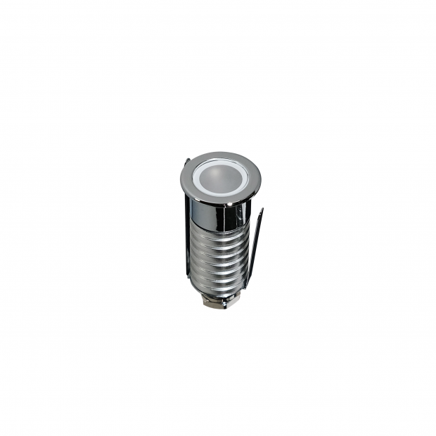 Architectural Outdoor Lighting Small Style Inground Light 02BPRD0134B installed in landscape paving