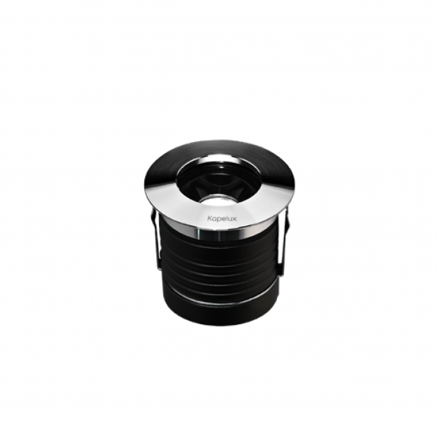 Kapelux Small Style Inground LED Outdoor Light fixture model 02ITRB0124B Architectural Outdoor Lighting IP67