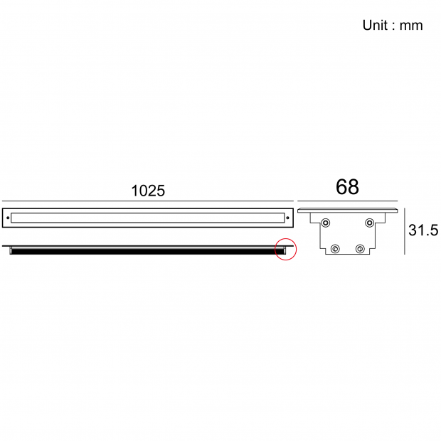Architectural Outdoor Lighting Soft Beam Inground Light Kapelux 02RLBD9634 recessed landscape LED ground light