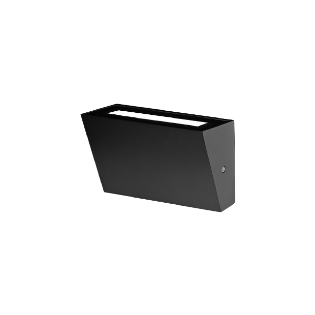 Surface mounting soft beam wall washer for architectural outdoor lighting facade illumination