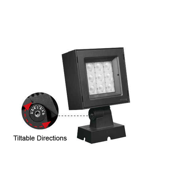 Surface Mounting Wall Light 07FMHB0958 Architectural Outdoor Lighting façade fixture