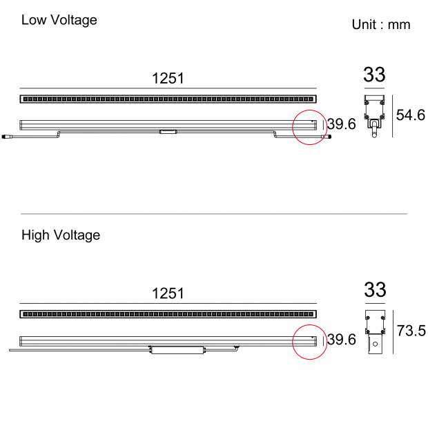 Architectural Outdoor Lighting trimless anti glare inground light Kapelux 02GBCB6056 installed in landscape pathway