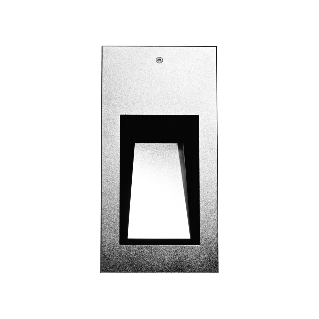 Kapelux SS Thin Recessed Wall Light 01ECSB0169 Stainless Steel Architectural LED