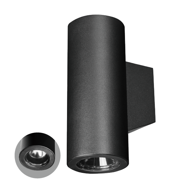 Surface Mounting Wall Light 07CHR0270K dual beam architectural outdoor lighting fixture