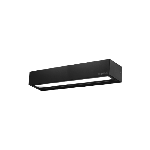 Kapelux 07HXD5633 surface mounting wall light soft beam architectural outdoor lighting fixture