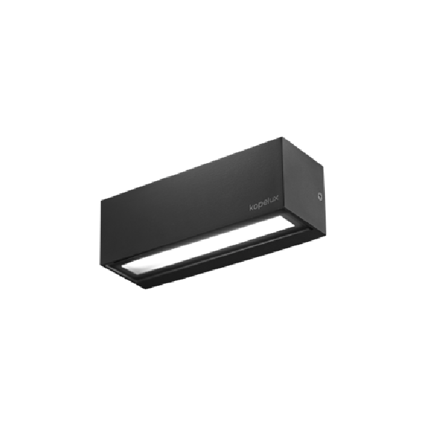 Surface mounting soft beam architectural outdoor wall light for facade illumination
