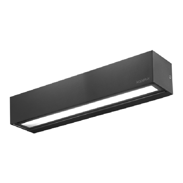 Surface mounting soft beam architectural outdoor wall light for façade and landscape lighting