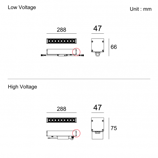 Architectural outdoor lighting linear inground LED light Kapelux 02SKB0957 anti glare soft beam landscape fixture