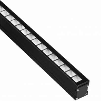 Anti glare soft beam linear inground architectural outdoor lighting fixture Kapelux 02SKB4557