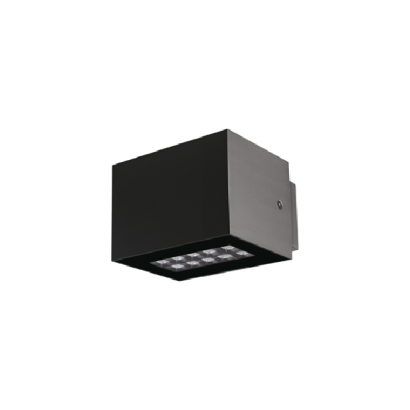 Surface mount strong beam wall washer for architectural outdoor lighting façade illumination