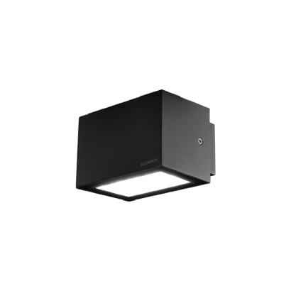 Kapelux surface mounting wall light soft beam outdoor architectural lighting fixture