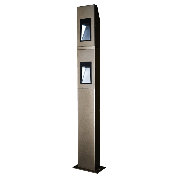 Kapelux 09EBB0229F Architectural Outdoor Bollard Light for pathways