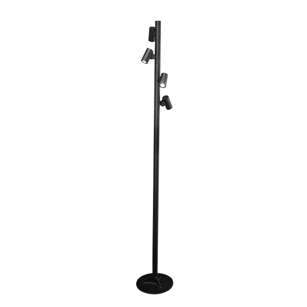 Mini bollard architectural outdoor lighting fixture for landscape pathways
