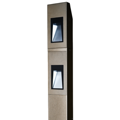 Kapelux 09ECB0269F bollard light for architectural outdoor pathways